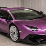 purple car paint