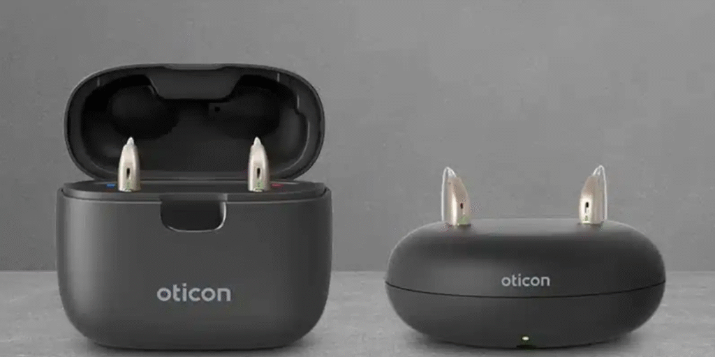 Model is Model is Oticon Agil Minirite Medium