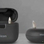 Model is Model is Oticon Agil Minirite Medium